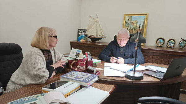 Зустріч зі стейкголдером - Директором спільного українсько-німецького ТОВ "Медична Інформаційно-діагностична апаратура" (МІДА) к.т.н. Швецом Євгеном Михайловичем