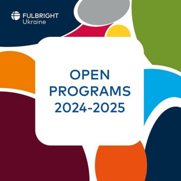 Програма імені Фулбрайта в Україні/Київський офіс Інституту Міжнародної Освіти оголошує початок приймання заявок для участі в чергових конкурсах на здобуття стипендій імені Фулбрайта для навчання, стажування і проведення дослідження на 2024&ndash;2025 акад